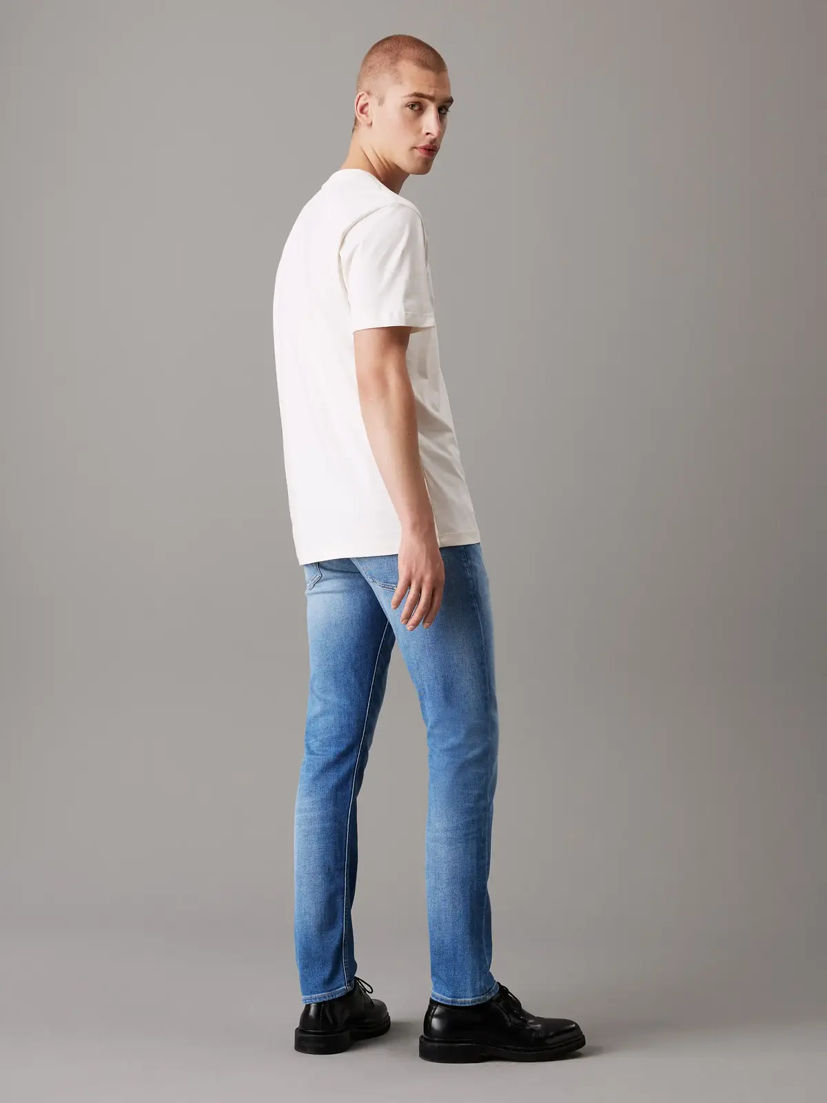 Calvin Klein Slim Jeans Mavi Erkek Kot Pantolon