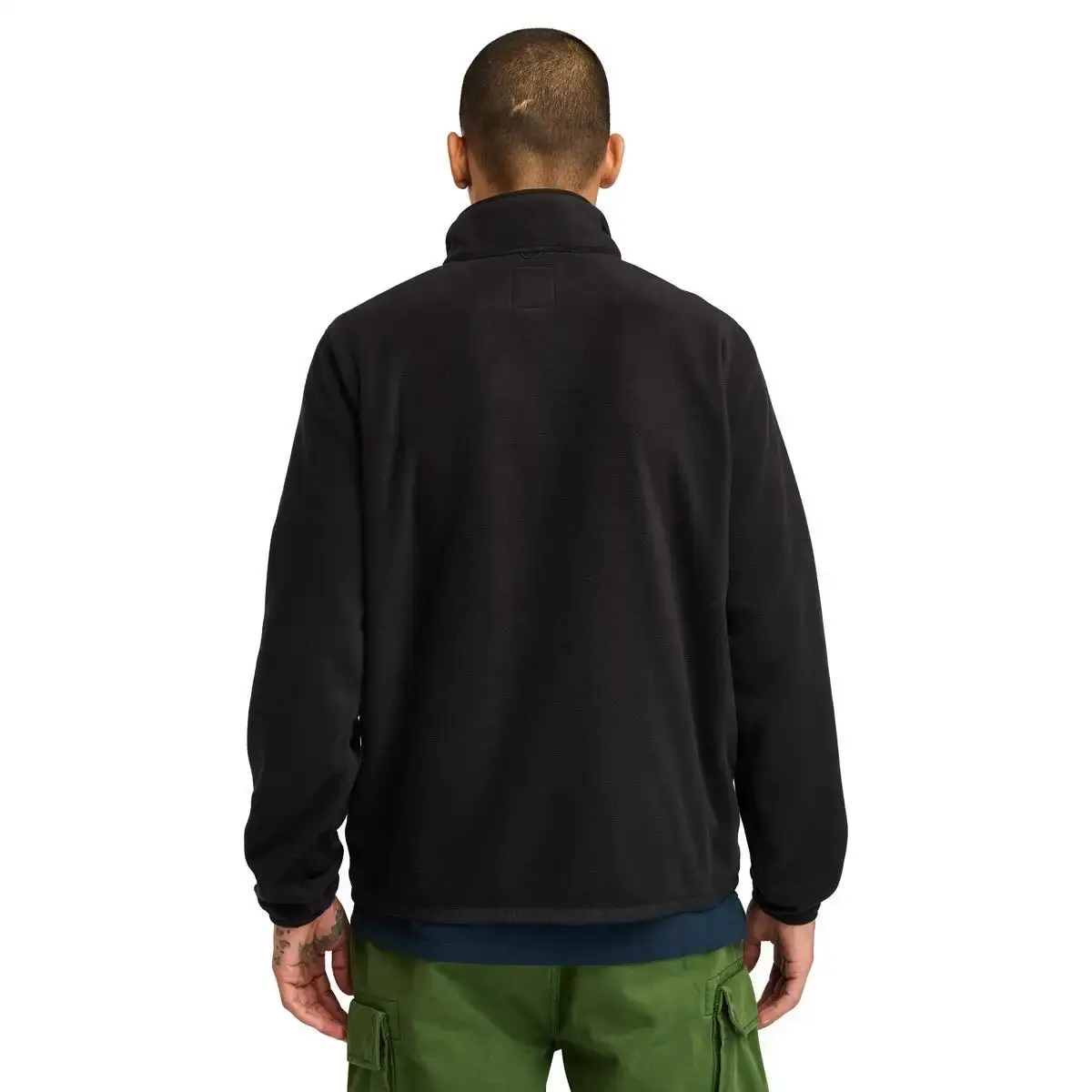 Timberland Full Zip Polar Fleece Siyah Erkek Fermuarlı Ceket