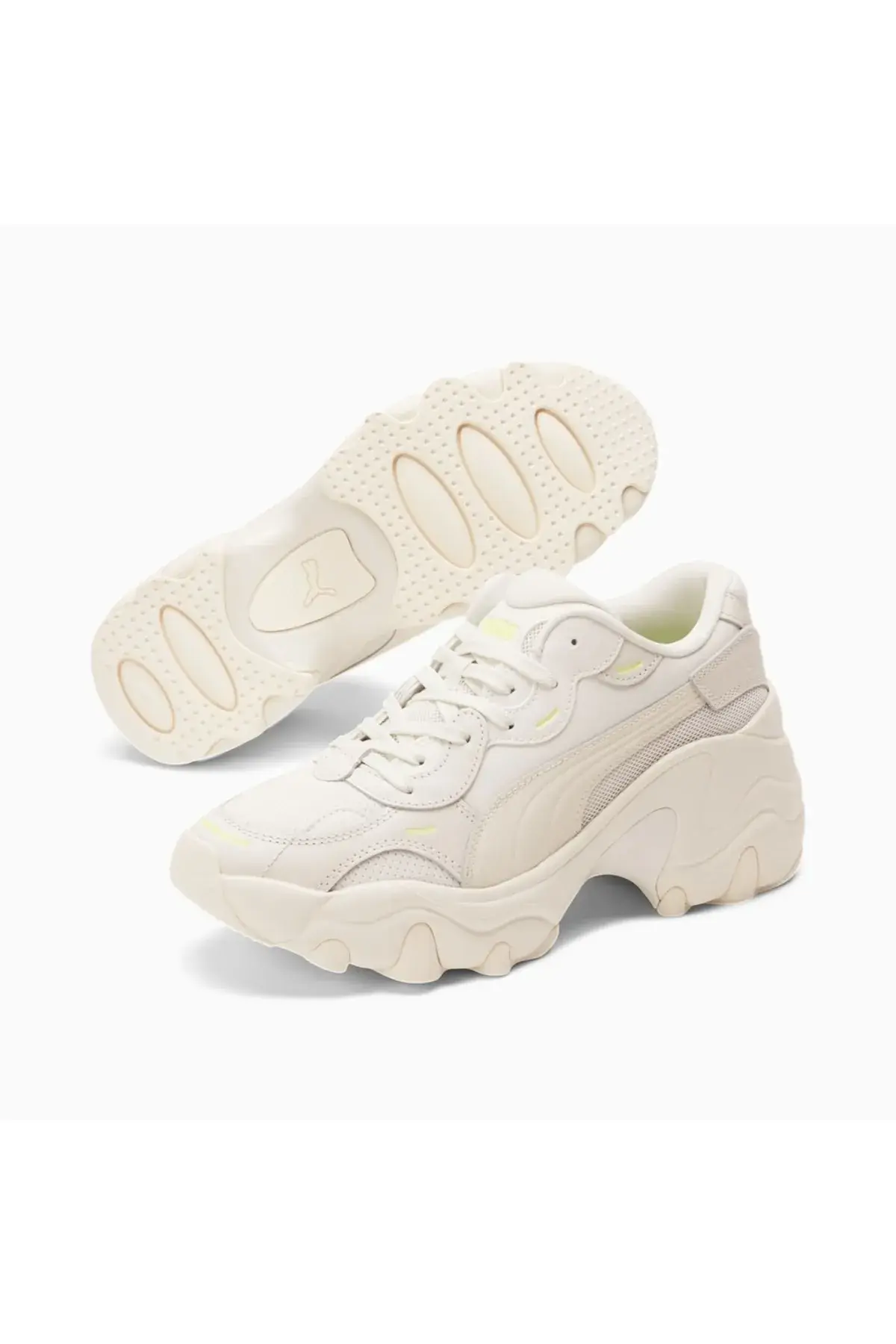 Puma Pulsar Wedge Tonal WnS Gri Kadın Günlük Spor Ayakkabı