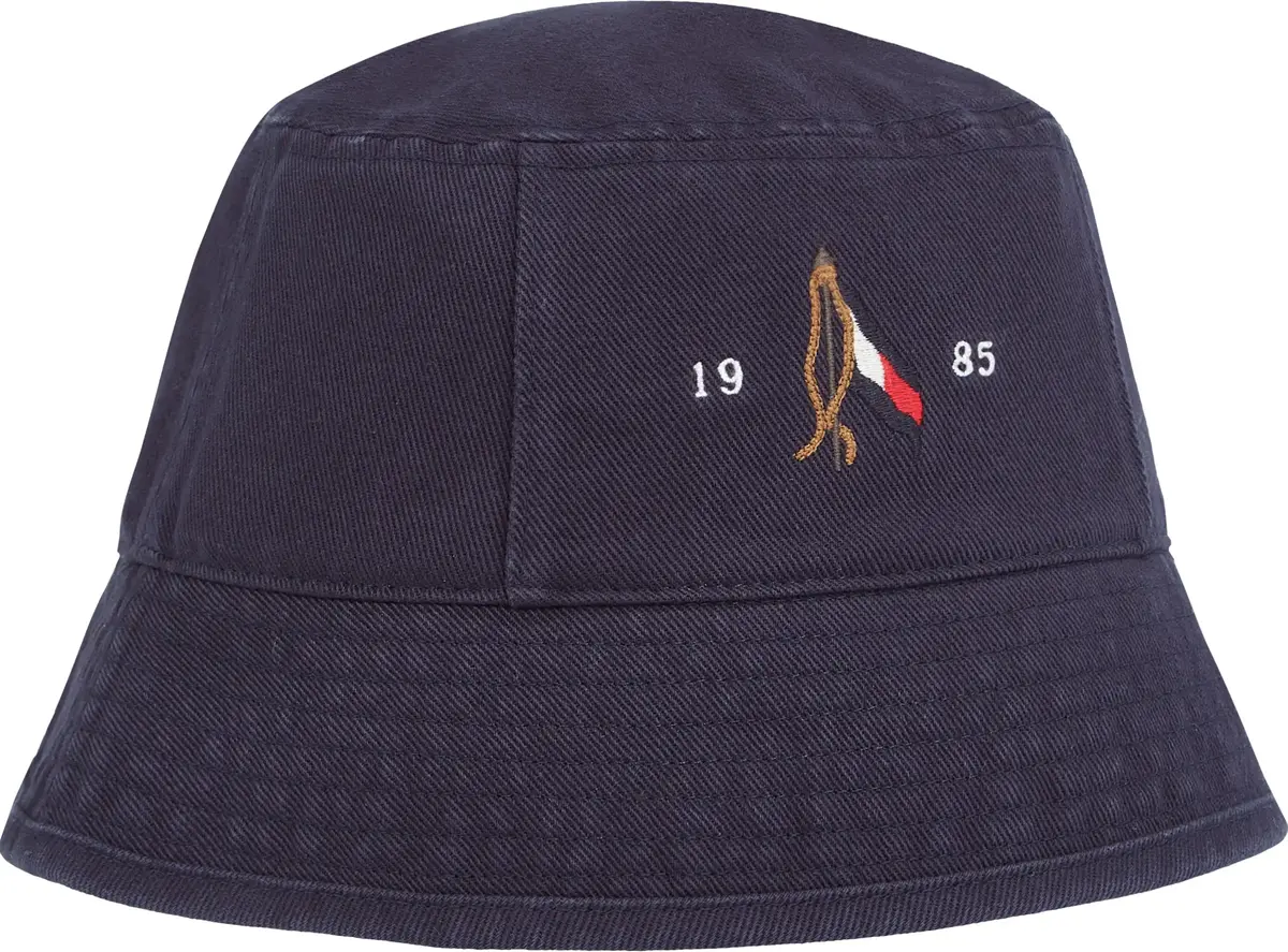 Tommy Hilfiger SEASONAL FLAG WASH B, DW6 Siyah Erkek Şapka