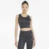 Puma STUDIO AOP CROP TANK Siyah Kadın Antrenman Atleti