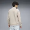 PUMA PUMATECH Half Zip Krem Erkek Sweatshirt