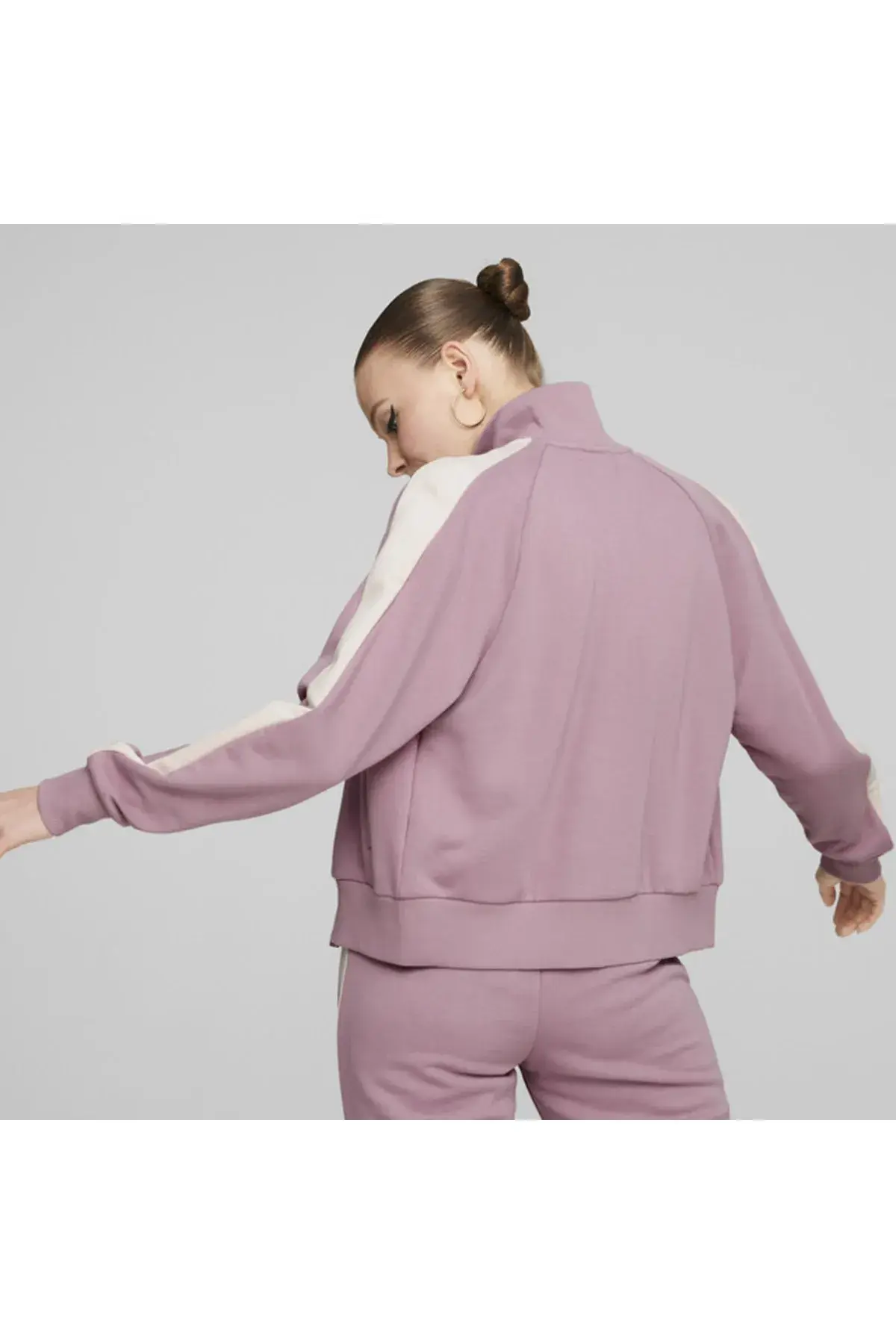 Puma Iconic T7 Track Jacket Tr (S) Mor Kadın Track Jacket