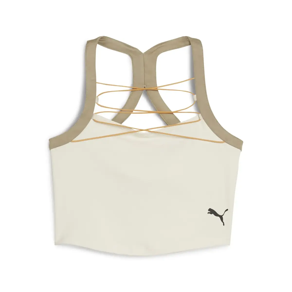 Puma DARE TO Crop Top Kırık Beyaz Kadın Crop Top