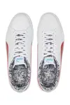 Puma Smash V2 Me Happy Beyaz Kadın Günlük Spor Ayakkabı