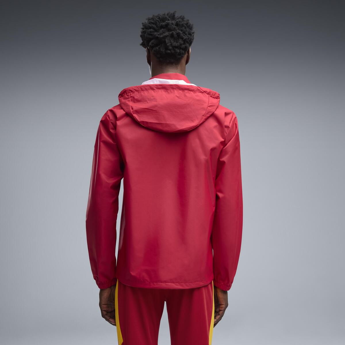 Puma GSK All-Weather Jacket Kırmızı Erkek Kapüşonlu Yağmurluk