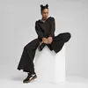 Puma HER Crop Full-Zip Hoodie Siyah Kadın Sweatshirt