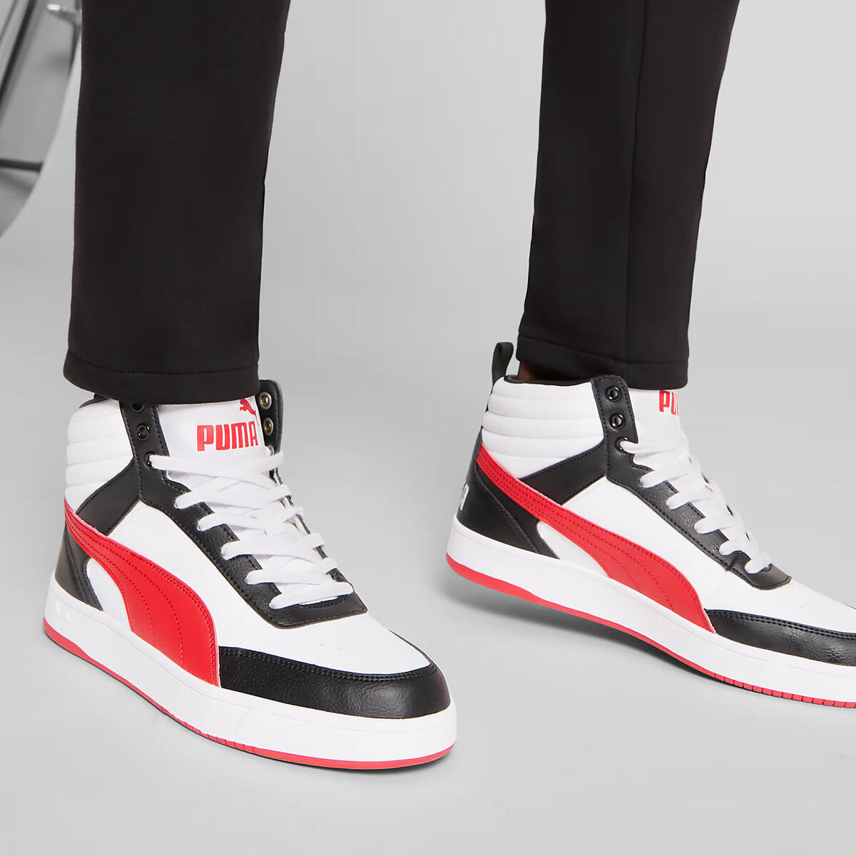 Puma Dribble Mid SL Beyaz Erkek Spor Ayakkabı & Sneaker