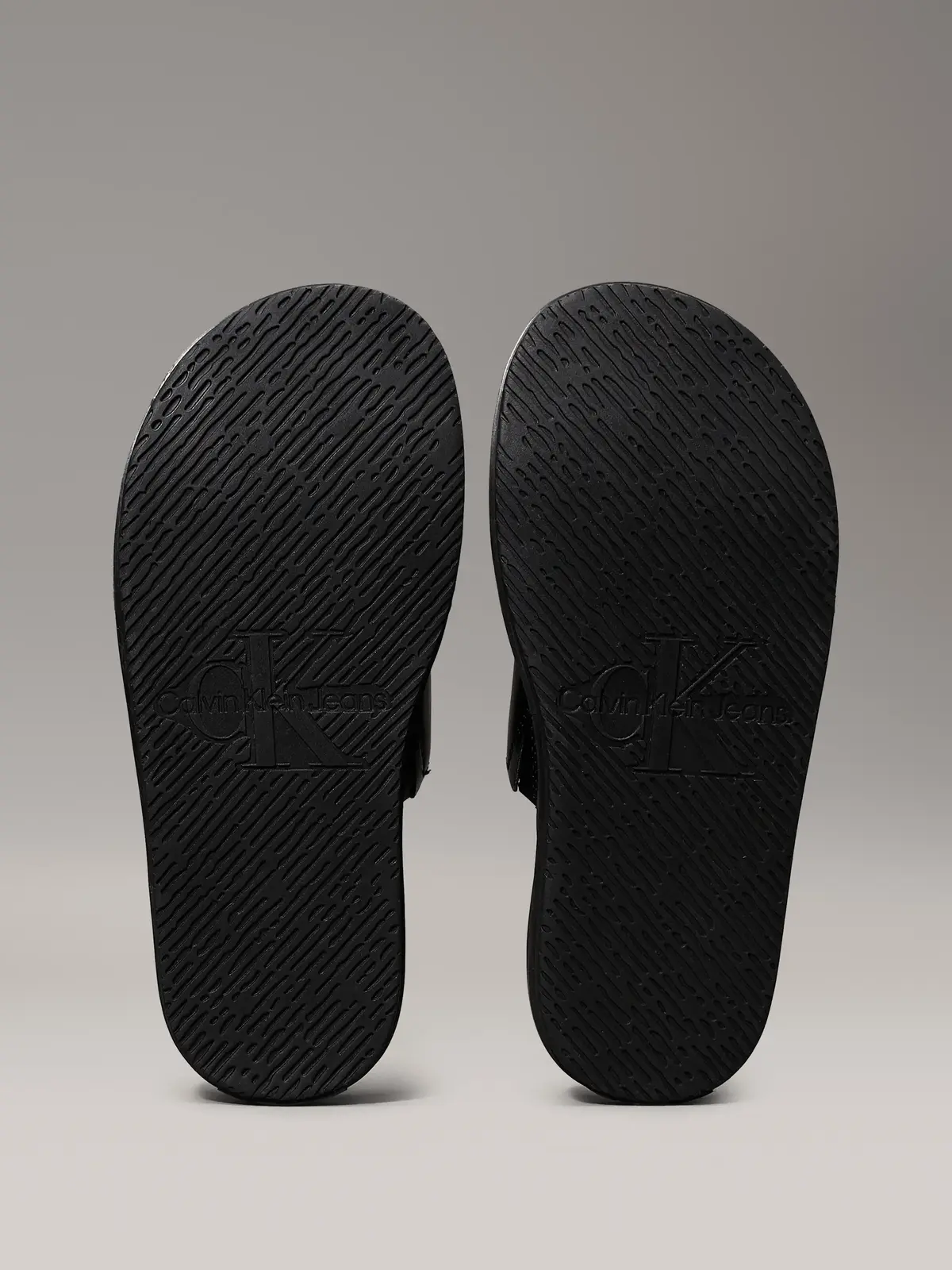 Calvin Klein FLAT MOLDED SANDAL S, 0GJ Siyah Kadın Terlik