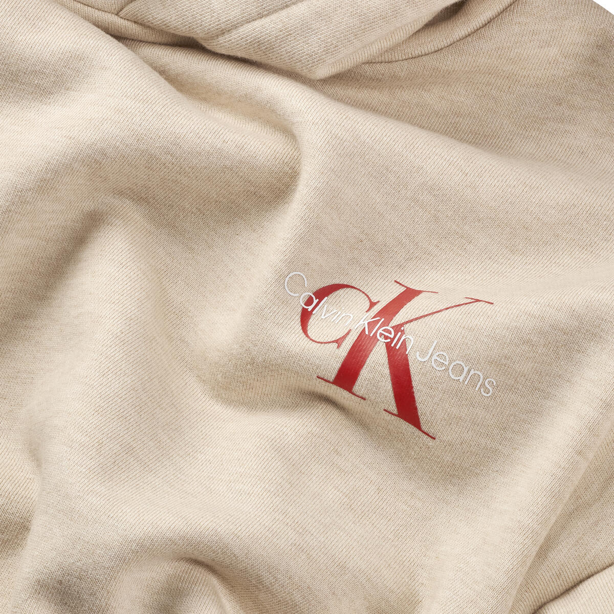 Calvin Klein MONOGRAM SMALL SET Erkek Krem Eşofman Takımı