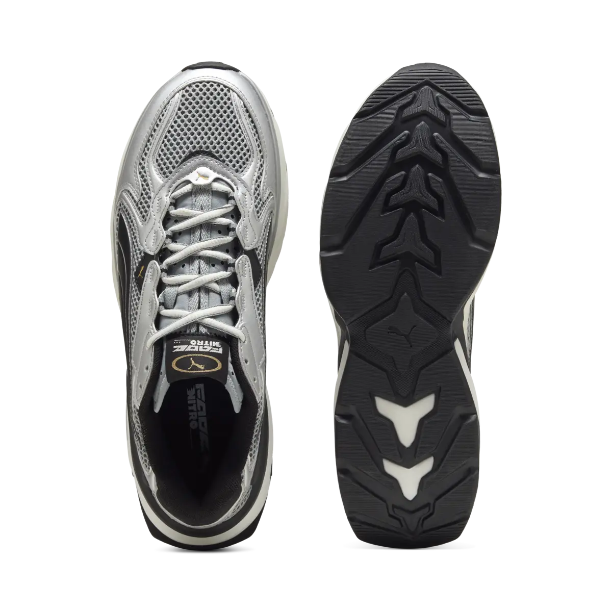 Puma Fade Nitro LS Gri Spor Ayakkabı