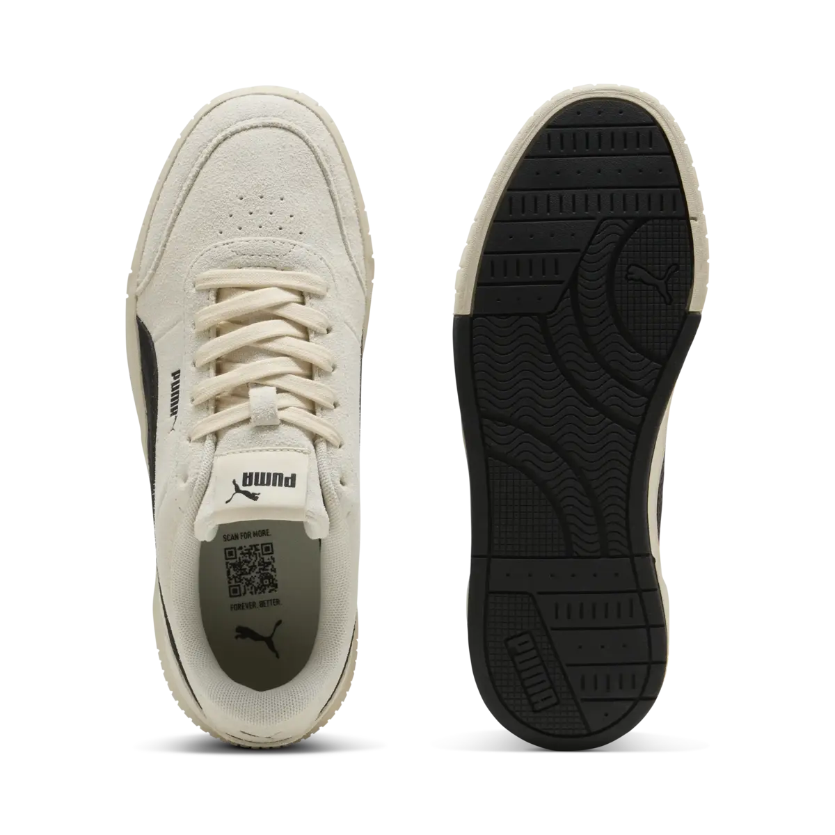 Puma Carina Mia SD Krem Kadın Günlük Spor Ayakkabı