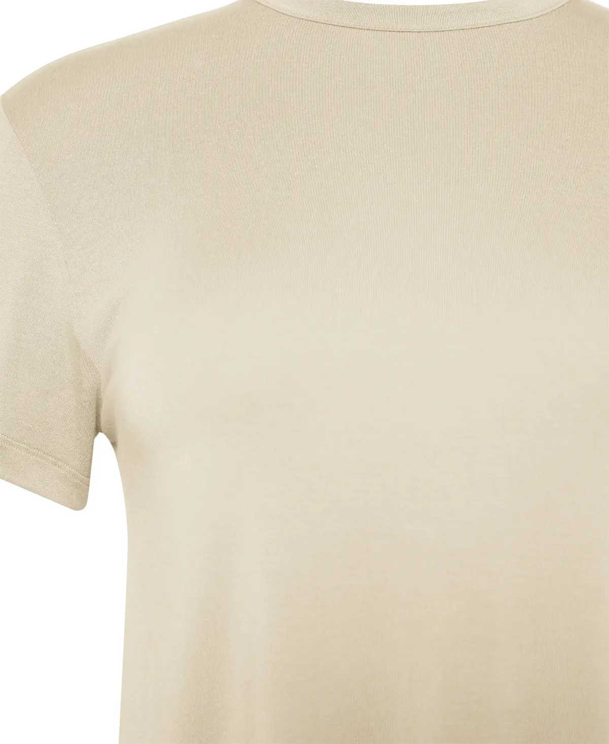 Calvin Klein MODAL SS RELAXED TEE, 101 Krem Kadın T-Shirt & Polo
