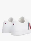 Tommy Hilfiger TH HI VULC LOW CORE, YBS Beyaz Erkek Spor Ayakkabı & Sneaker