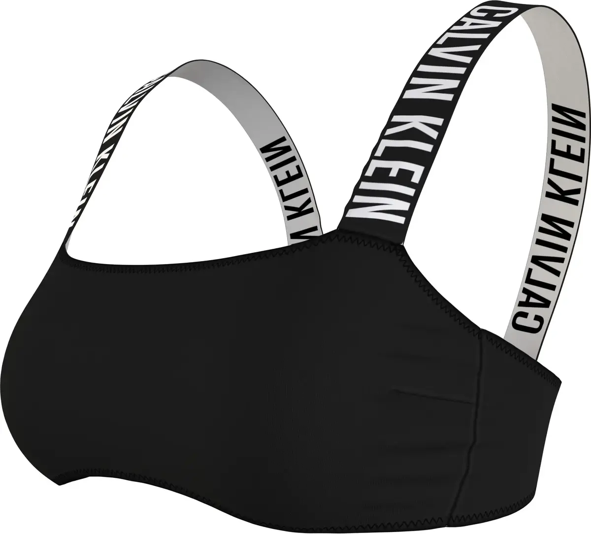 Calvin Klein BANDEAU-RP Kadın Siyah Bikini Üstü