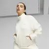 Puma T7 Track Jacket Warm White Beyaz Kadın Hoodie