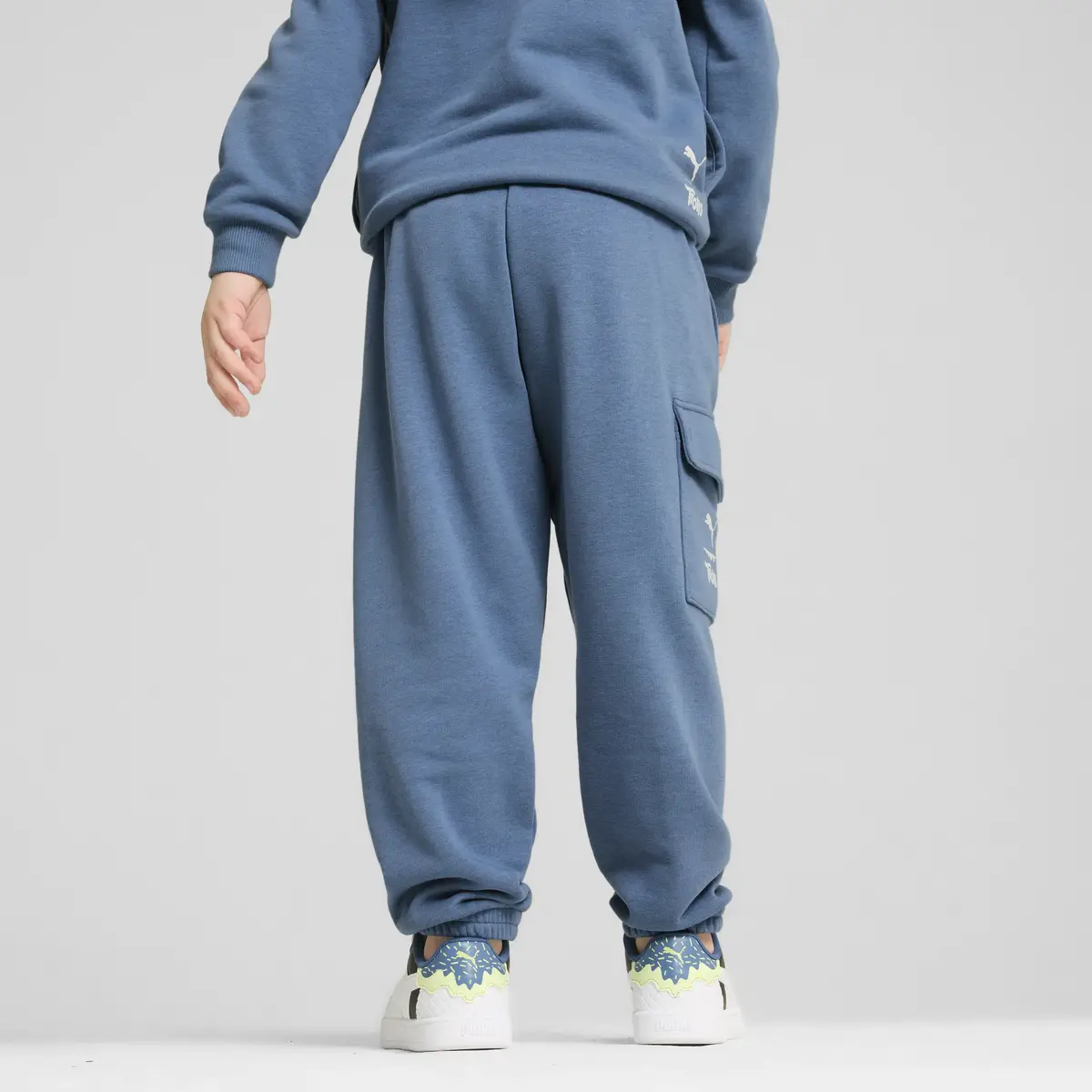 Puma X TROLLS Cargo Pants Mavi Unisex Eşofman Altı