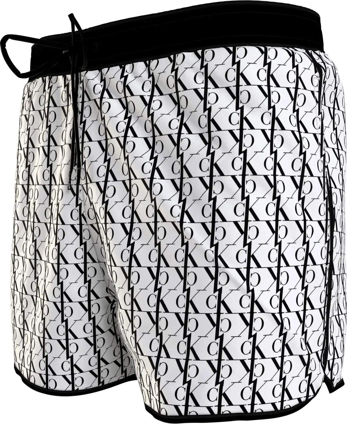 Calvin Klein SHORT DRAWSTRING-PRI Erkek Beyaz Deniz Şortu