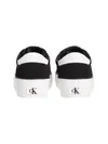 Calvin Klein VULC FLATFORM MG NYL, 0GM Siyah Kadın Spor Ayakkabı & Sneaker
