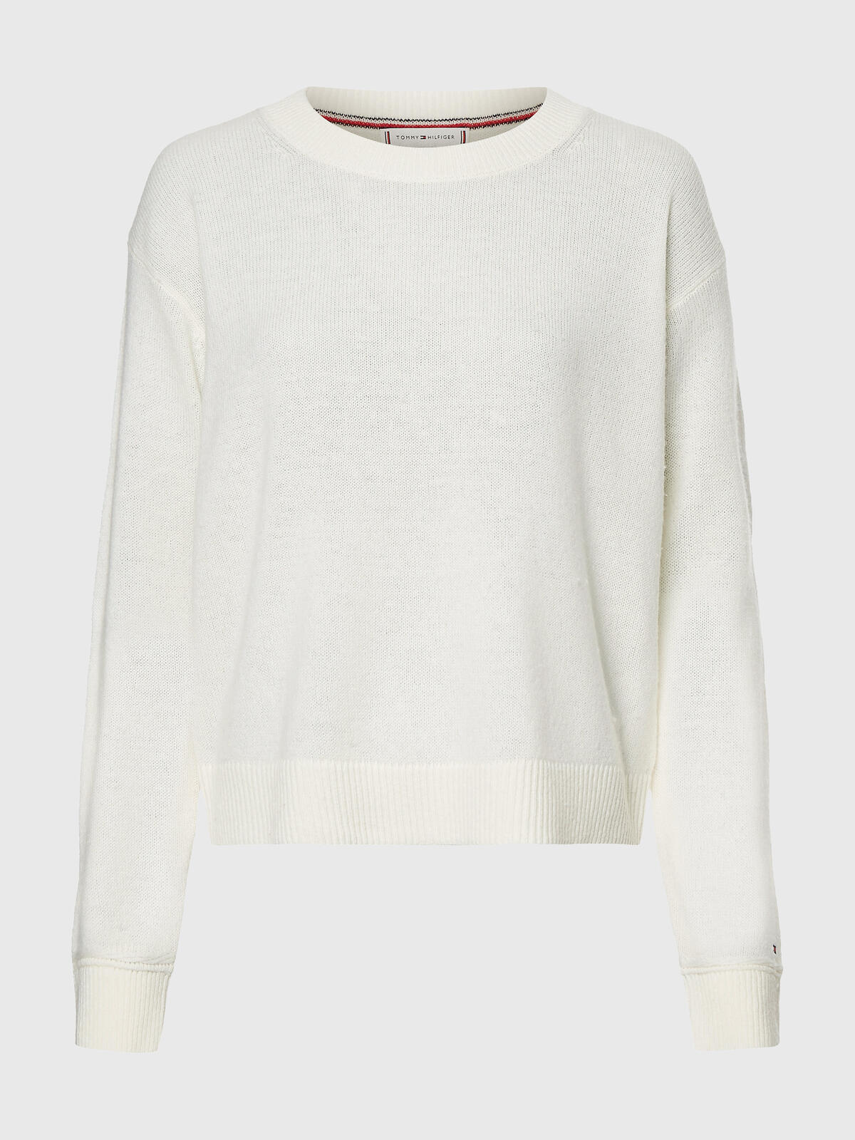 Tommy Hilfiger SOFTWOOL C-NK SWEATE Kadın Krem Kazak