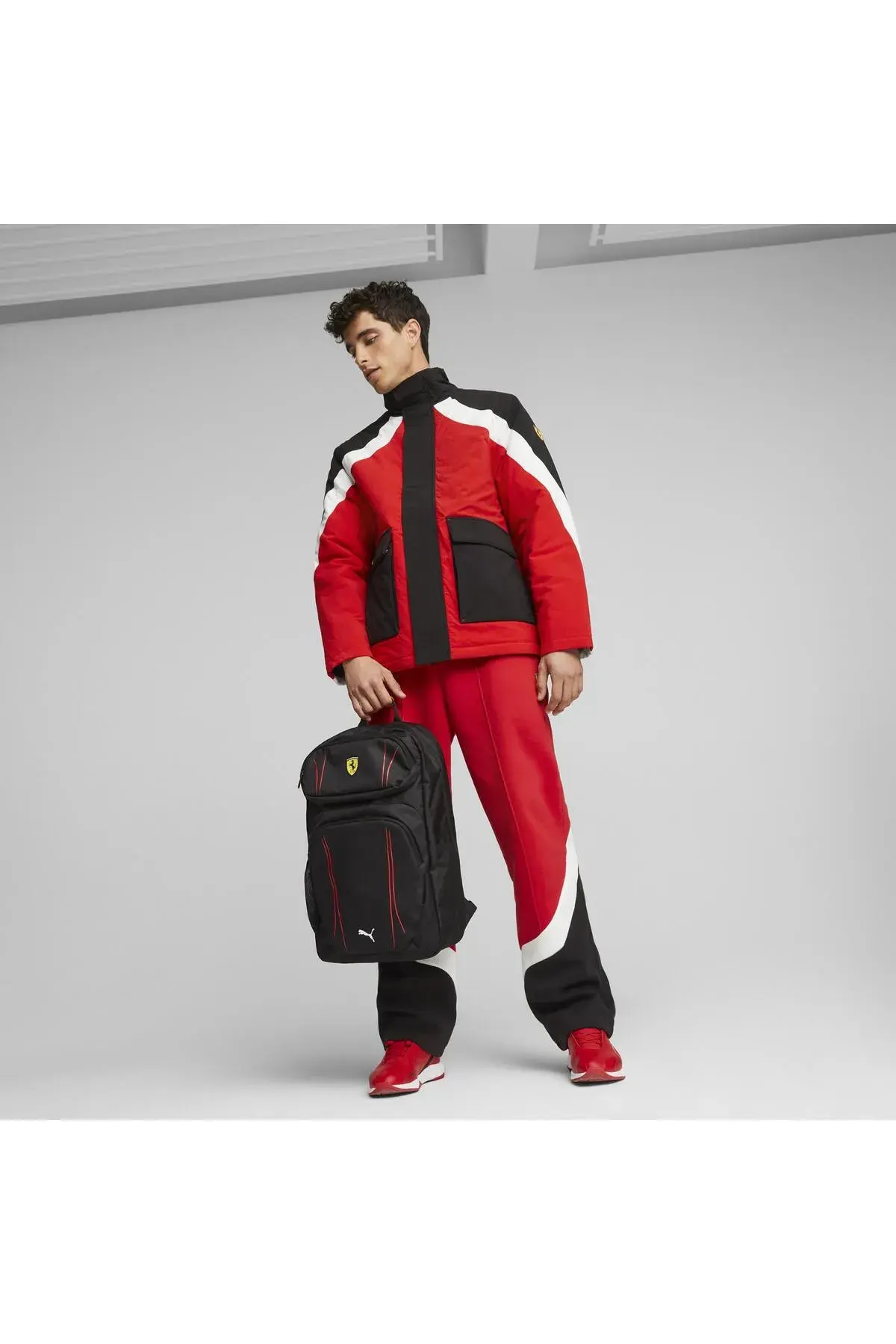 Puma Ferrari SPTWR Race Backpack Siyah Erkek Sırt Çantası