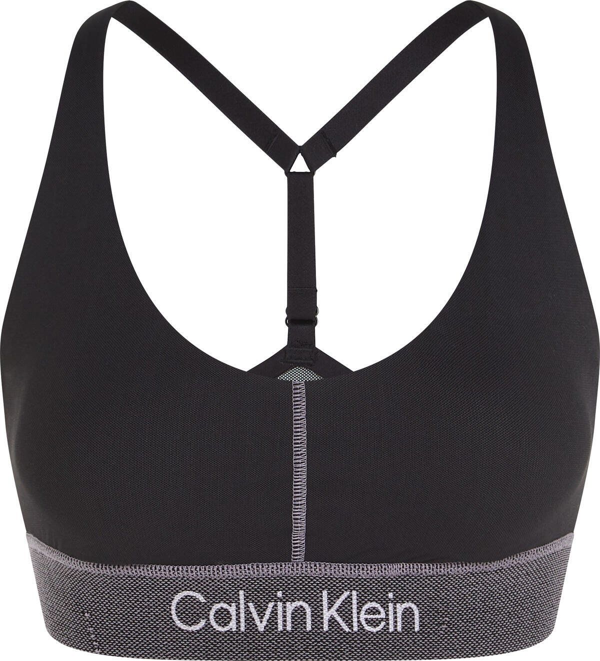 Calvin Klein WO - Medium Support Kadın Siyah Spor Sütyeni