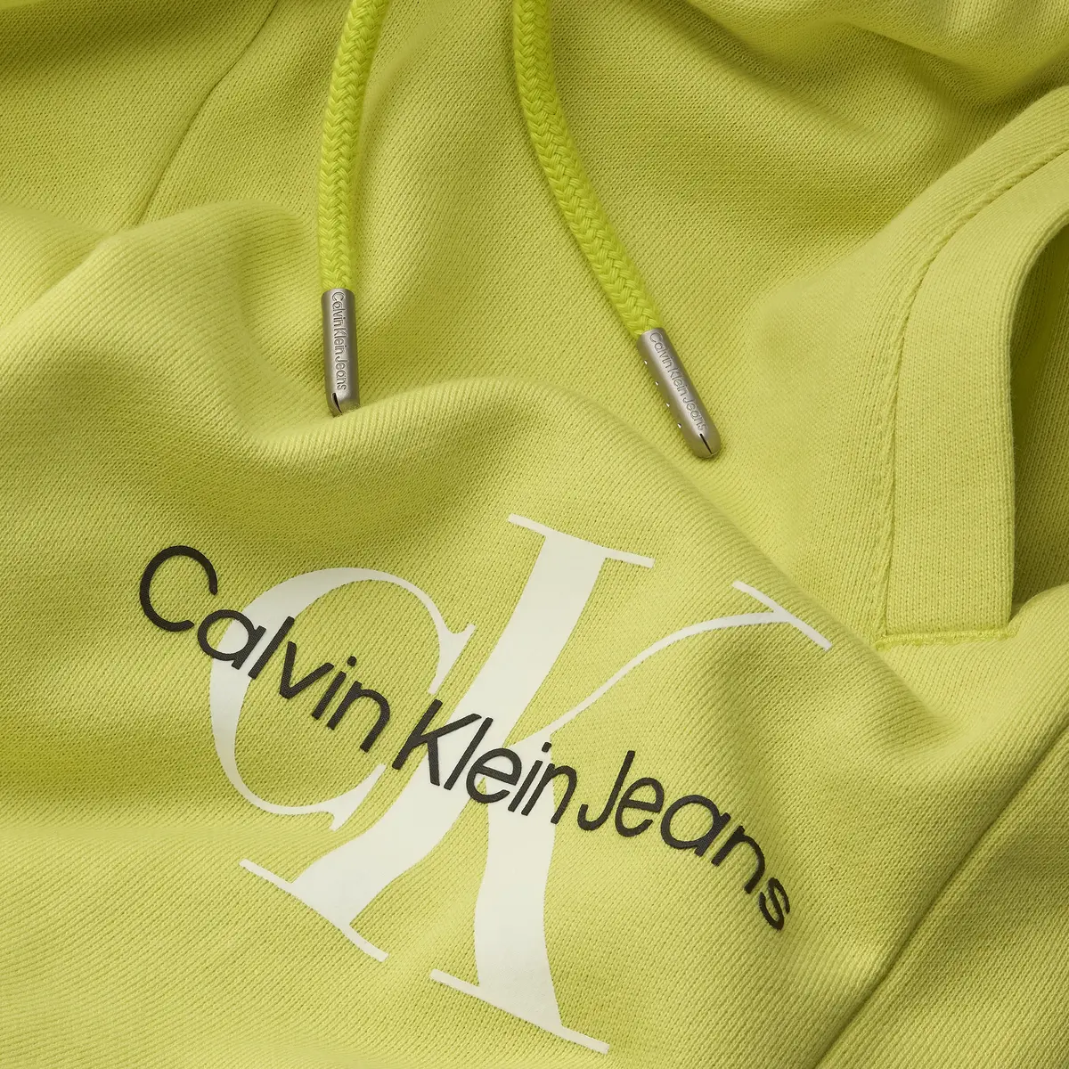 Calvin Klein GLOW IN THE DARK LOG Erkek Sarı Eşofman Altı