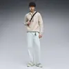 PUMA PUMATECH Half Zip Krem Erkek Sweatshirt