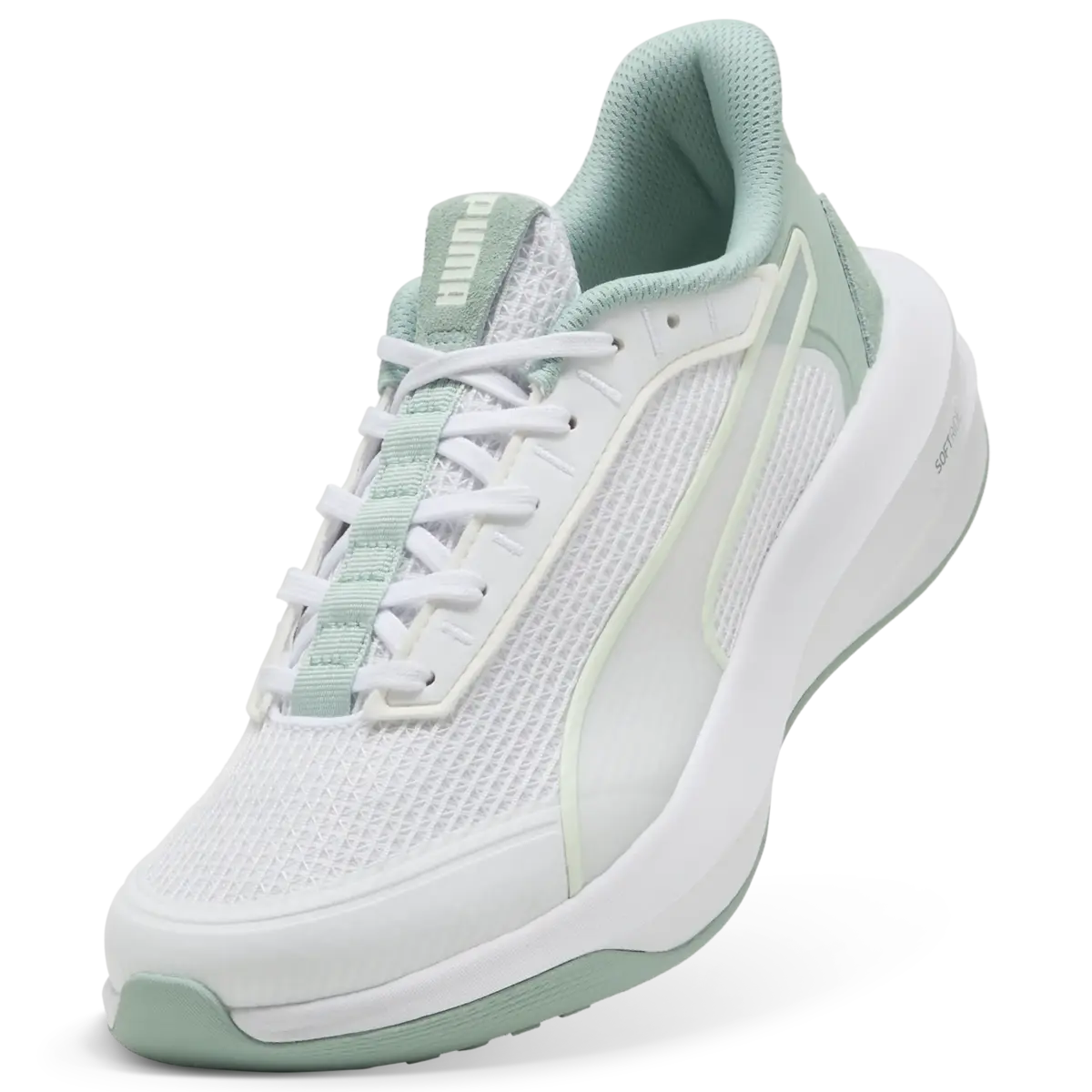 Puma Softride Courtney Wns Beyaz Kadın Yürüyüş ve Koşu Ayakkabısı