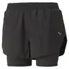 RUN FAV WOVEN 2IN1 SHORT Erkek Siyah Antrenman Şort