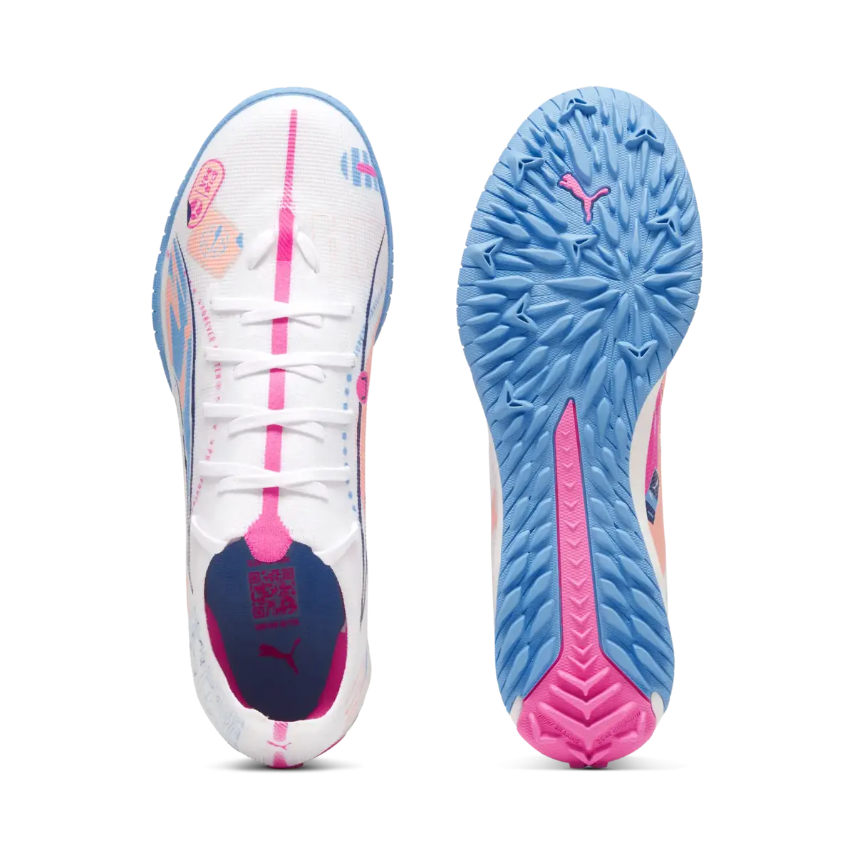 Puma ULTRA 5 MATCH VOL. UP TT Beyaz Unisex Halı Saha Ayakkabısı