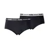 Puma PUMA WOMEN MINI SHORT 2P HANG black Siyah Erkek 2'li Boxer