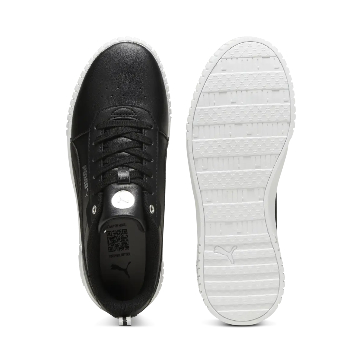 Puma Carina 2.0 Metallic Dream Siyah Kadın Günlük Spor Ayakkabı