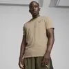 Puma Men s Puma Run Club Tee Açık Kahve Erkek T-Shirt