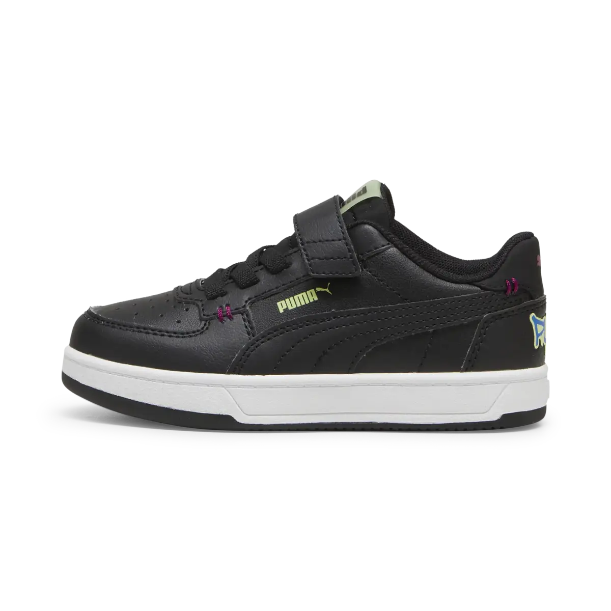 Puma Caven 2.0 MID 90s AC+PS Siyah Çocuk Spor Ayakkabı