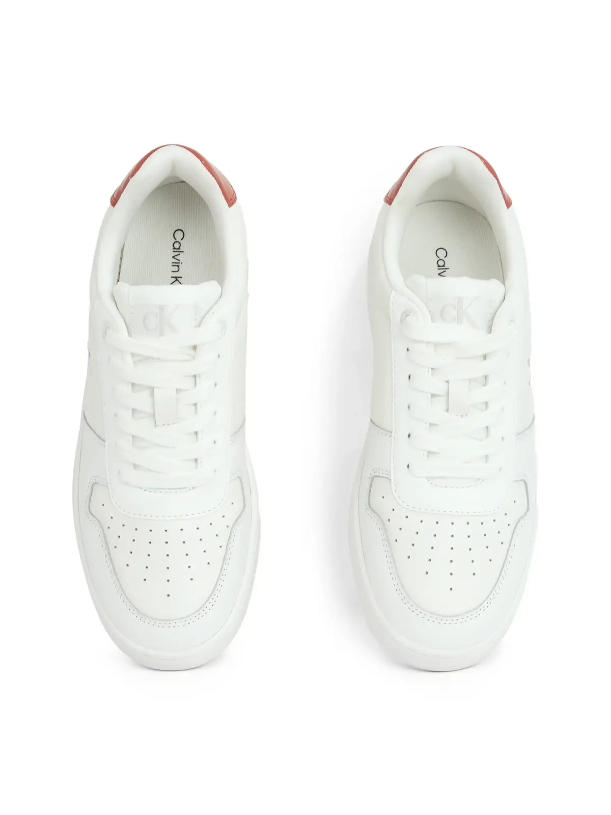 Calvin Klein BASKET CUPSOLE LOW M Beyaz Kadın Spor Ayakkabı & Sneaker
