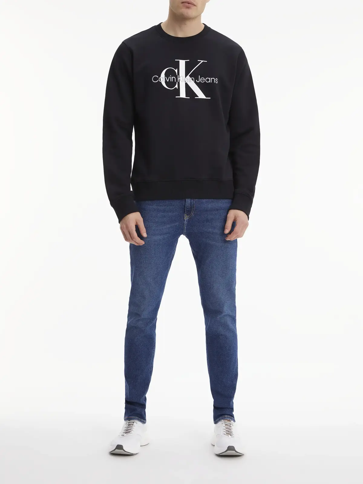 Calvin Klein Siyah Erkek Sweatshirt & Hoodie