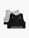 Calvin Klein 2 PACK BRALETTE Kadın Siyah Bralet