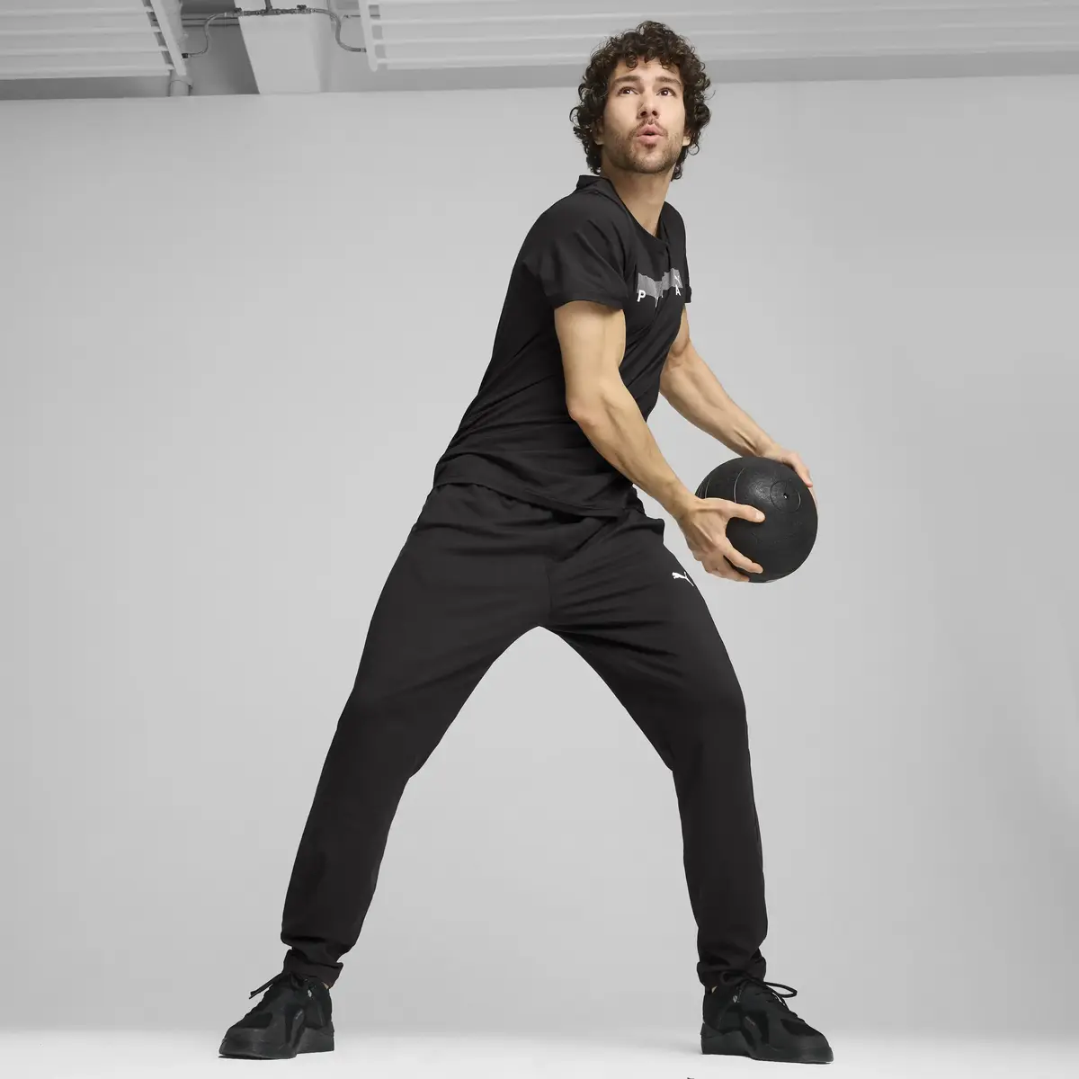 Puma M CLOUDSPUN JOGGER Siyah Erkek Eşofman Altı