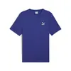 Puma CLASSICS Small Logo Tee Mor Erkek T-Shirt