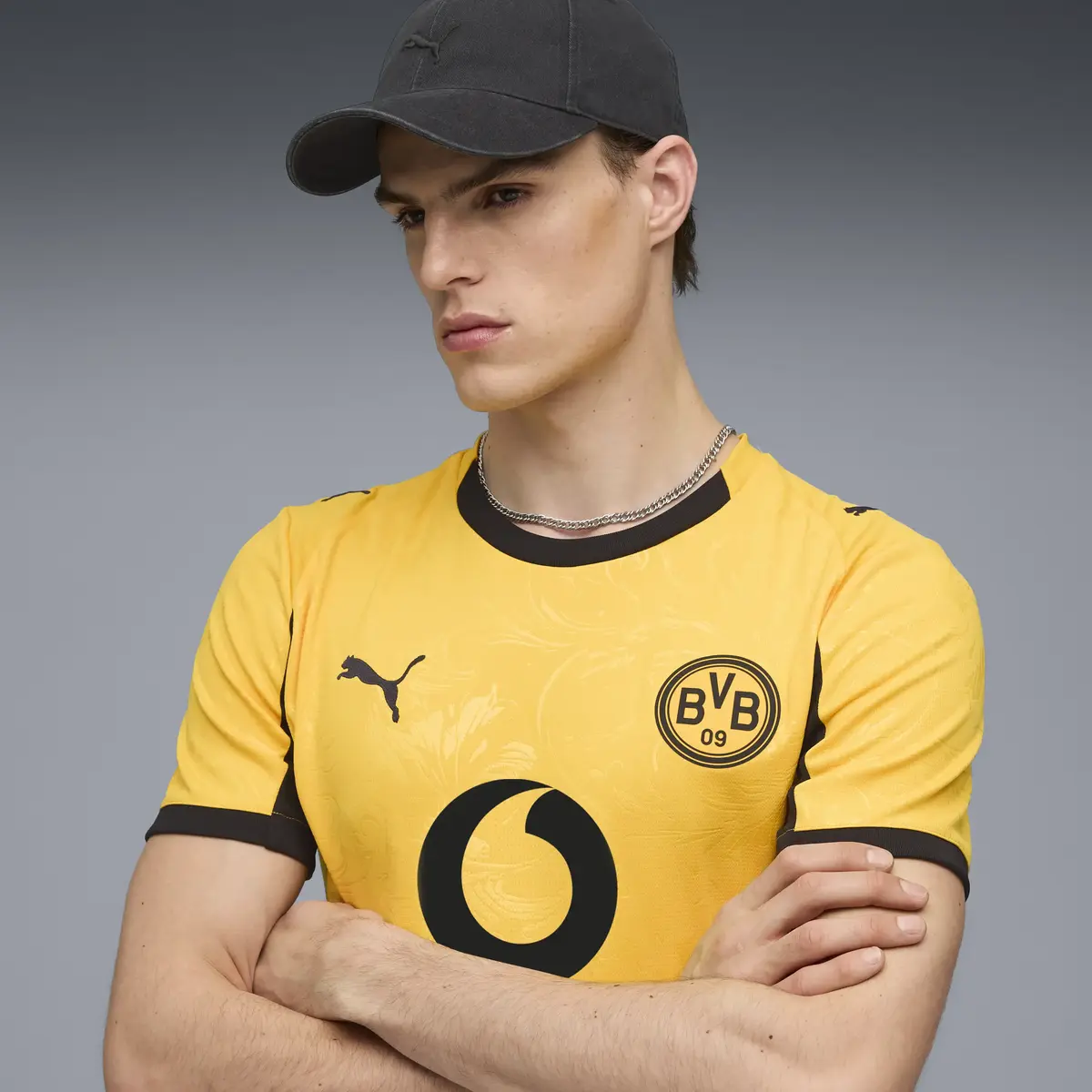 Puma BVB Cup Jersey Replica Sarı Erkek Forma