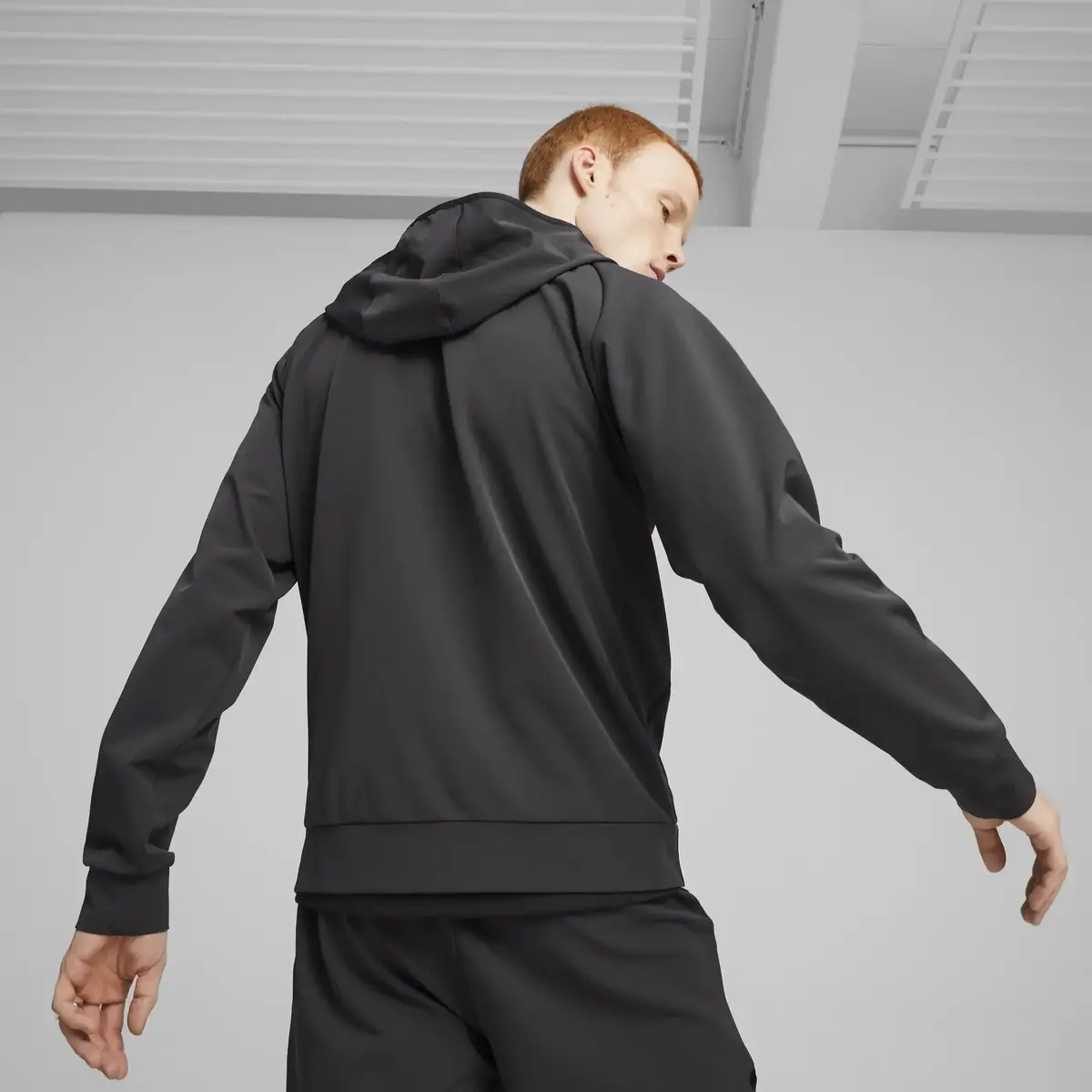 PUMATECH Track Jacket WV Siyah Erkek Fermuarlı Ceket