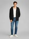 WOVEN LABEL ZIP THRO, BEH