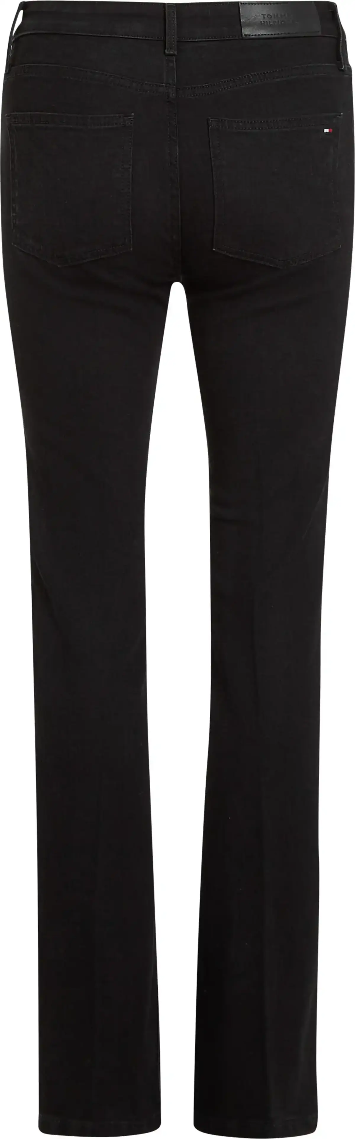 Tommy Hilfiger BOOTCUT RW BLACK, BDS Siyah Kadın Jean Pantolon