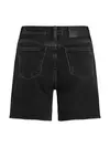 Calvin Klein BERMUDA SHORT Siyah Kadın Kot Bermuda Şort