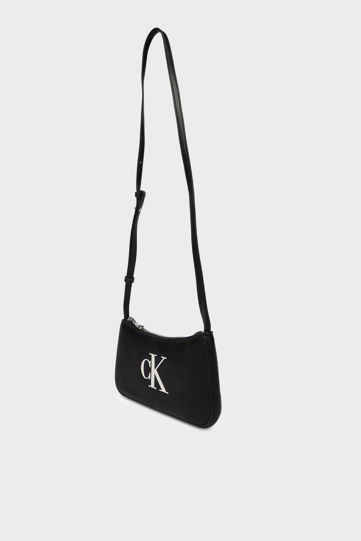 Calvin Klein BOLD CK MINI BAG Siyah Kadın Çapraz Çanta
