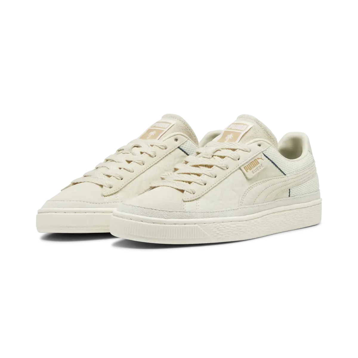 Puma Suede PALM TREE CREW Beyaz Unisex Günlük Spor Ayakkabı