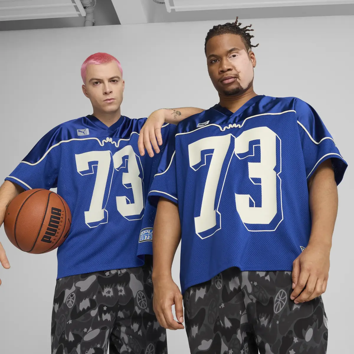 Puma Dress Code Football Jersey Mavi Erkek Elbise-Etek