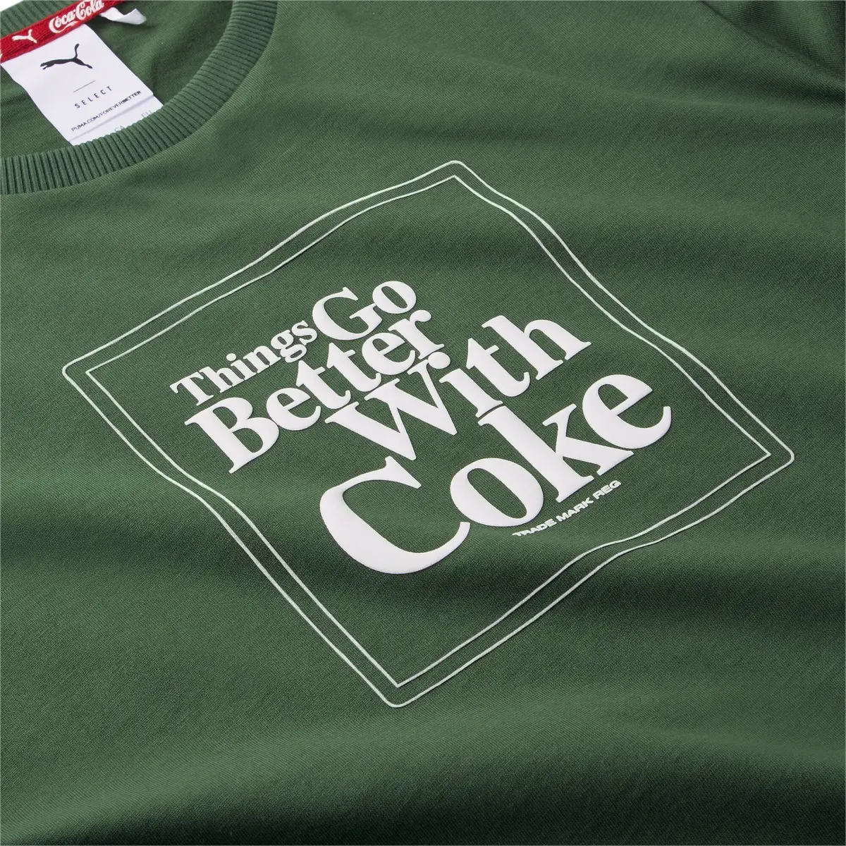 PUMA X COCA COLA Graphic Tee Yeşil Erkek T-Shirt