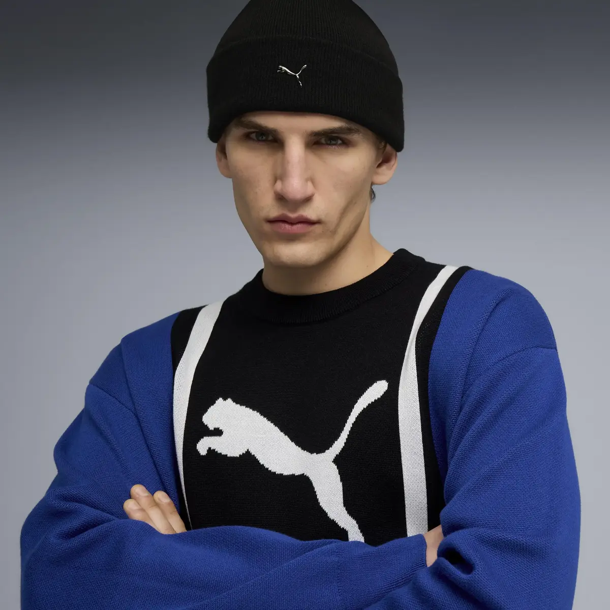 Puma FUTURE.PUMA.ARCHIVE Sweater Mavi Erkek T-Shirt